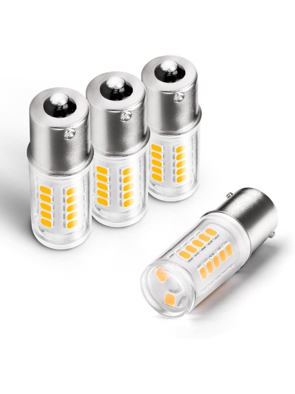 5W LED Landscape Light Bulbs 500LM Warm White 2700K Bayonet 12-24V, 4-Pack